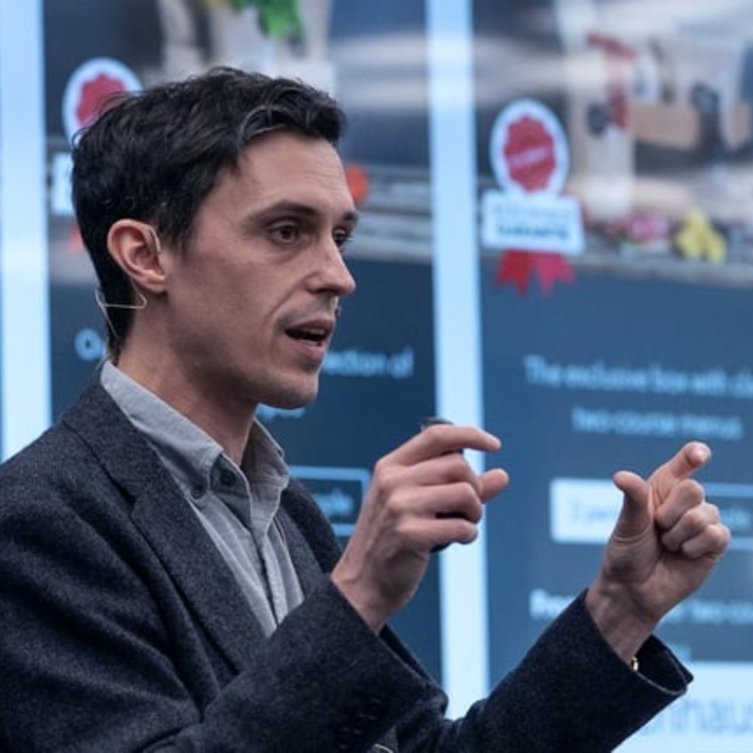 Jack Stratten in a speaker session